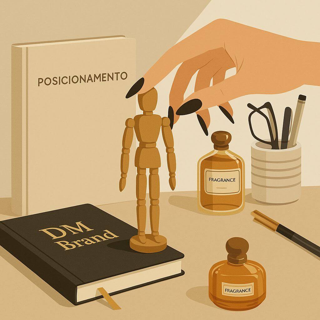 Desenvolvimento de elementos únicos e memoráveis que reforçam sua identidade e autenticidade, criando consistência e reconhecimento na sua marca pessoal.