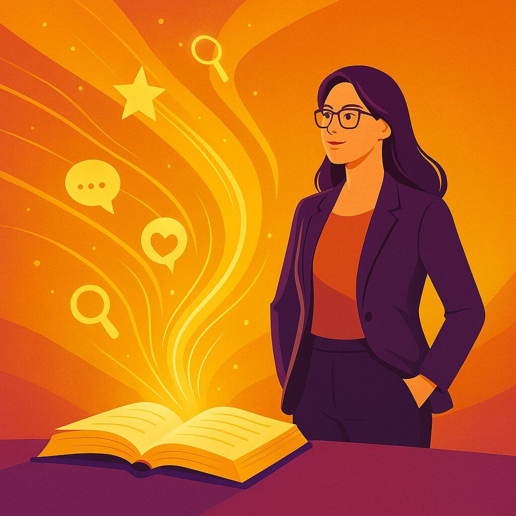 Construção de narrativas autênticas e estratégicas para fortalecer a marca pessoal, gerar conexão com o público e posicionar com clareza o seu diferencial.